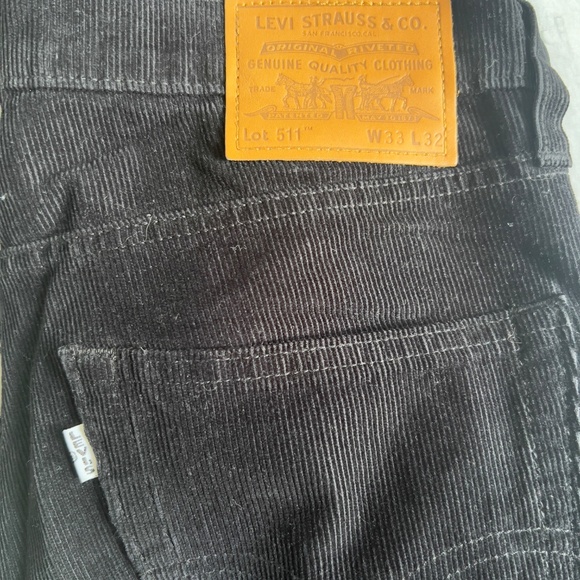 Levi's 511 corduroy pants men's 33x32 work casual - Picture 7 of 7